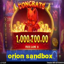 orion sandbox